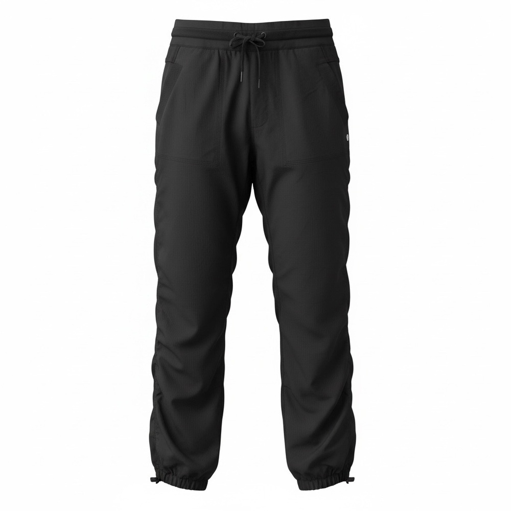 Lululemon Dance Studio Pant Mid-Rise Black 8 Regular Drawstring Hem